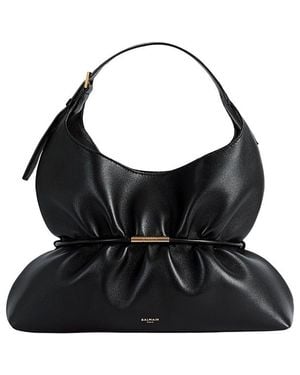 Balmain Sphynx Medium Bag - Black