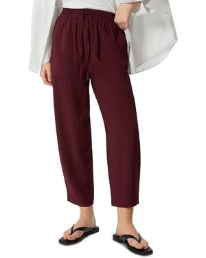 Whistles Tie Waist Pants - Red