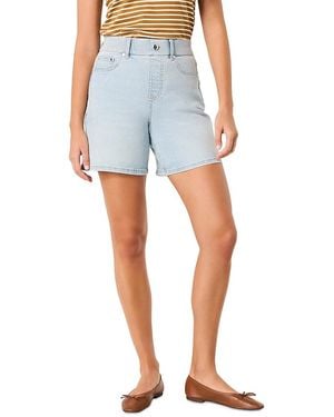 Spanx Denim 7 Shorts - Blue