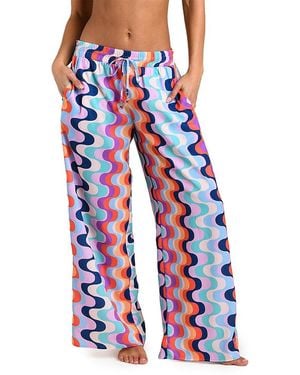 Sunshine 79 Untamed Tropics Pants - Red