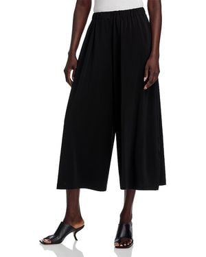 Issey Miyake Drape Jersey Pants - Black