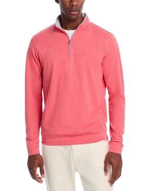 Peter Millar Crown Comfort Pullover - Red