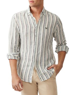 Rodd & Gunn Gimmerburn Slim Fit Linen Shirt - Multicolor