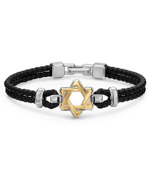 David Yurman Streamline Star Of David Bracelet - Black