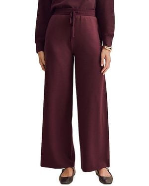 Splendid Winslow Wide Leg Drawstring Pants - Purple