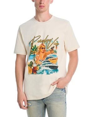 RTA Liam Short Sleeve Graphic Tee - Gray