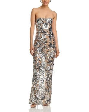 Bronx and Banco Dahlia Gown - Metallic