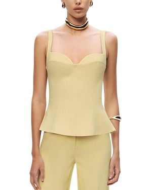 Nocturne Strappy Sculpted Bustier - Yellow