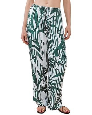 Bella Dahl Wide Leg Pants - Green