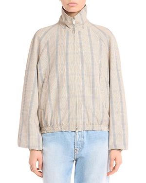 Acne Studios Plaid Coat - Blue