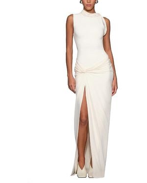 Et Ochs Imogen Knit Combo Gown - White