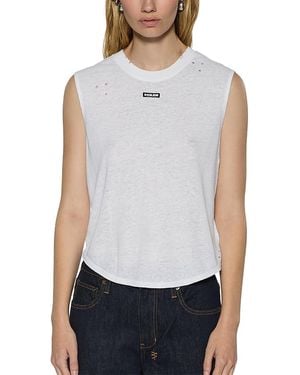 Ksubi Labels Moss Tank Top - White