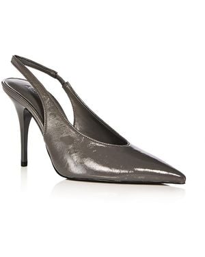 Aqua Azure Pumps - Metallic