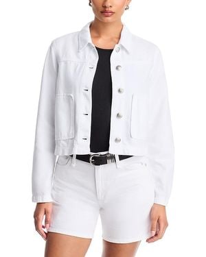 Rag & Bone Adrianna Denim Jacket - White