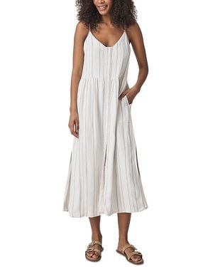 Splendid Gabrielle Button Down Dress - White