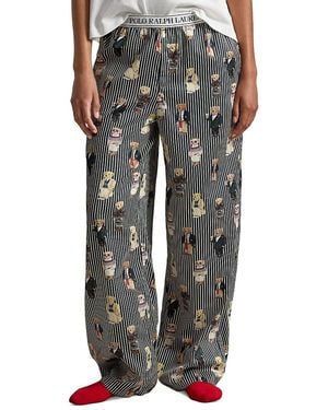 Polo Ralph Lauren Long Pajama Bottoms - Gray
