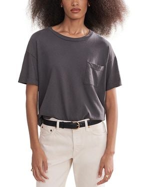 Jenni Kayne Vintage Pocket Tee - Gray