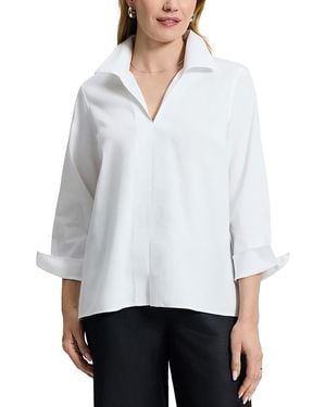 Foxcroft Agnes Stretch Shirt - White