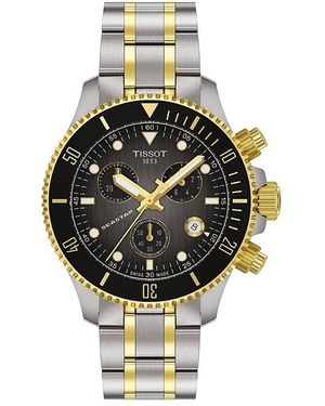Tissot Seastar 1000 Quartz Chronograph Watch, 38Mm - Metallic