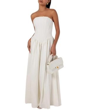 scotch and soda modern fit dress shirt Zapaka Women Strapless Homecoming Dress with Slit Light Blue Flower Corset Tight Ruched Short Cocktail Dress, Light Blue / US22W main image 0