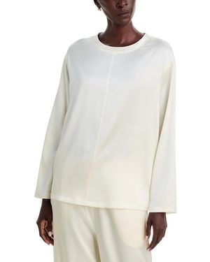 A.L.C. A. L.C. Jules Silk Blend Top - White