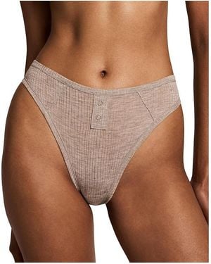 NEGATIVE Whipped French Cut Brief - Brown