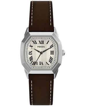Fossil Harlow Watch, 33Mm X 33Mm - White