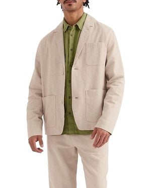 Seasalt Cornwall Messack Cotton-Linen Jacket - Natural