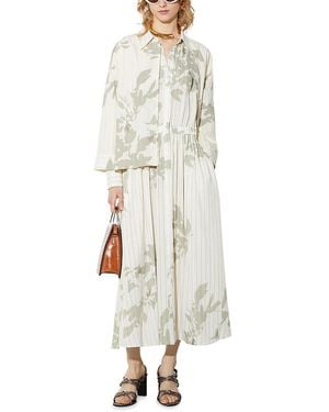 MAX&Co. Button Front Dress - White