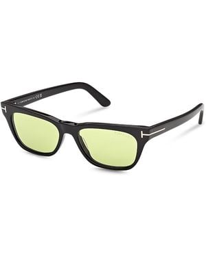 Tom Ford Penn Rectangular Sunglasses, 53Mm - Green