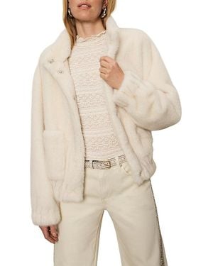 Sanctuary Coco Faux Fur Jacket - Natural