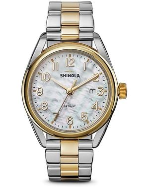 Shinola Derby 3Hd Watch, 38Mm - Metallic