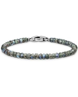 David Yurman Spiritual Beads Faceted Bracelet - Gray