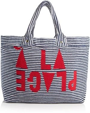 Clare V. A La Plage Tote - Red