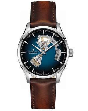 Hamilton Jazzmaster Open Heart Automatic Watch, 40Mm - Blue