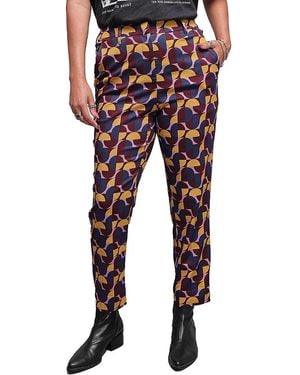 WILDFANG The Empower Slim Crop Pant - Red