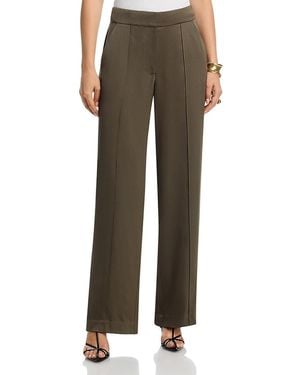 Jonathan Simkhai Kyra Classic Woven Wide Leg Pants - Green