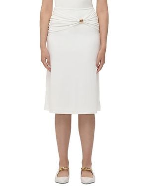 Hervé Léger The Valentina Skirt - White