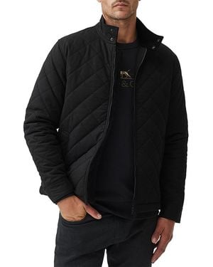 Rodd & Gunn Fenwick Quilted Jacket - Black