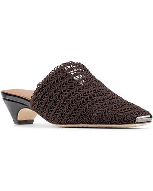 Donald J Pliner Gillespie Macrame Mules - Brown