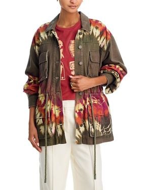 ALÉMAIS Marilyn Denim Jacket - Red