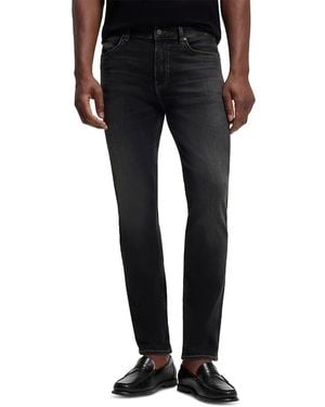 BOSS H-Delaware Slim Fit 29 Jeans - Black