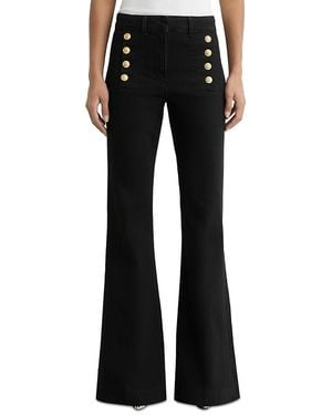 Reiss The Athena High Rise Jeans - Black