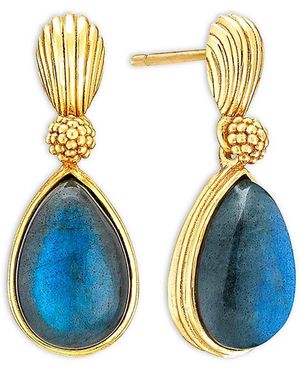 Capucine de Wulf Monique Gem Post Earrings - Blue