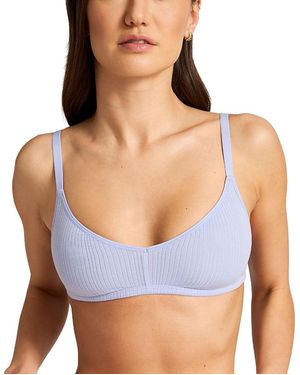 NEGATIVE Whipped Non-Wire Bra - Blue