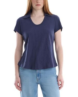 Wilt Short Sleeve Polo Top - Blue