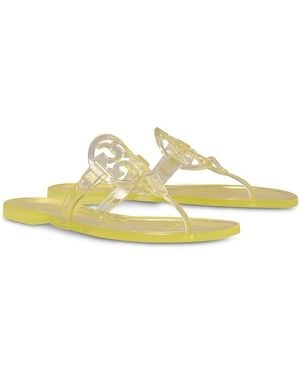 Tory Burch Miller Jelly Sandals - Yellow