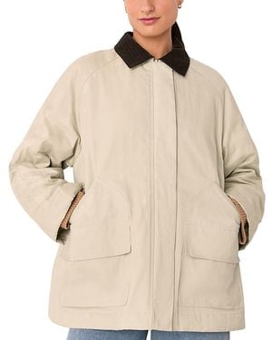 Whistles Fern Waxed Jacket - Natural