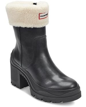 HUNTER Marisol Waterproof Boots - Natural