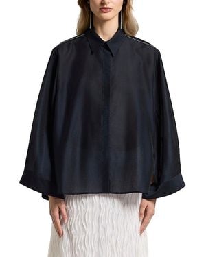 Peserico Chemise Fendue - Blue